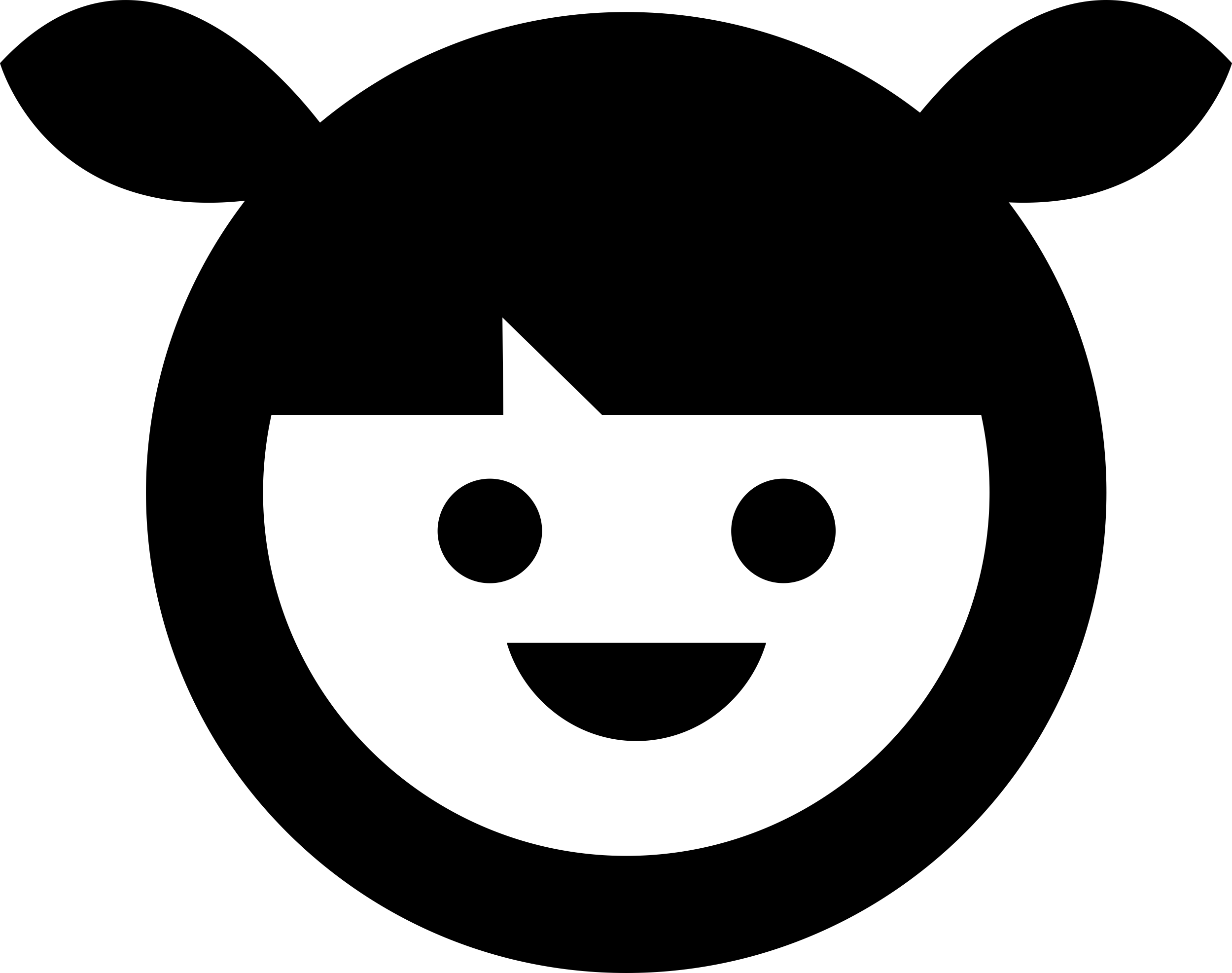 Girl Face With Two Small Pony Tails Stencil Svg Design File Free Vectors